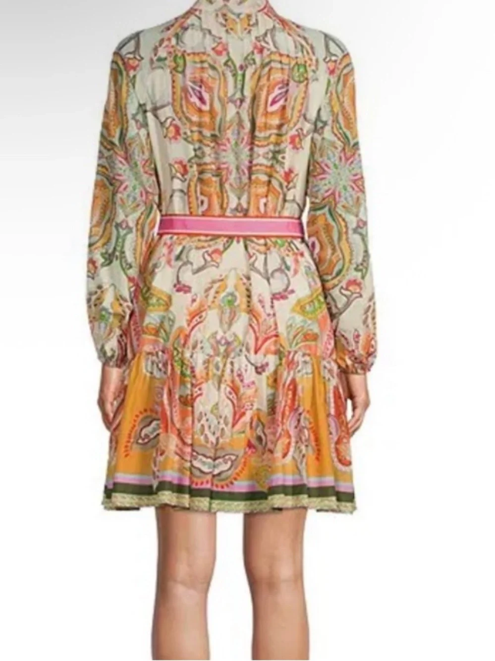 Antonio Melani Brynn Pink printed mini dress Size 6 - Picture 2 of 14